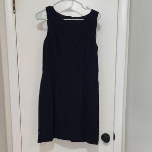 Brooks Brothers Navy Sleeveless Mini Dress